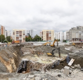 Ход строительства дома 1 в ЖК Атлас Люксо -