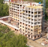 Ход строительства дома 10 в ЖК Ермак -