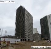 Ход строительства дома 132, корпус 223.1 в ЖК Цветной Город -