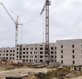 Ход строительства дома 3.1 в ЖК Кантри -