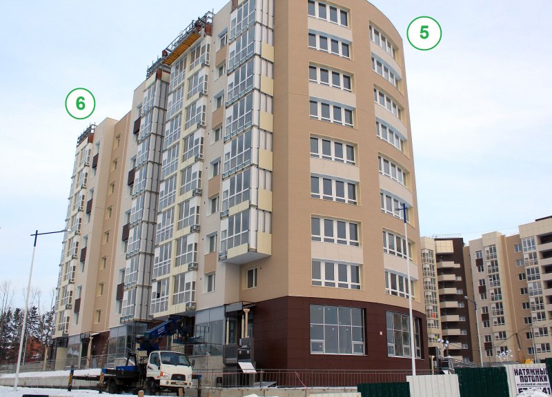 Дом 3, секция 5,6 в ЖК Символ - фото 1