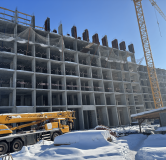 Ход строительства дома 4 в ЖК Семейный Бульвар -