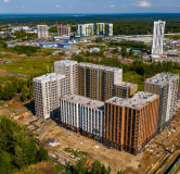 Ход строительства дома 9 в ЖК Гренландия -