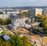 Ход строительства дома № 1,2 в ЖК Квартал Заречный -