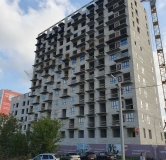 Ход строительства дома 1 в ЖК Гагарин Парк -