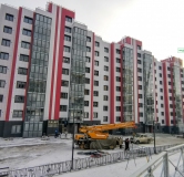 Ход строительства дома 6, секция 6.1, 6.2, 6.3 в ЖК Botaniсa -