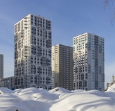 Ход строительства дома 1 в ЖК Атлас Ривер -