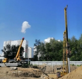 Ход строительства дома 13 в ЖК Квартал на Игарской -