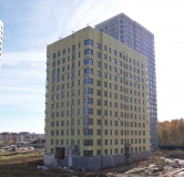 Ход строительства дома 2 в ЖК Разум в Академическом -