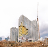 Ход строительства дома 1 в ЖК Толк Академический -