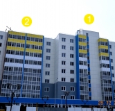 Ход строительства дома 12, секция 1 в ЖК Предместье -