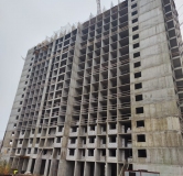 Ход строительства дома № 58 в ЖК Ротонда -