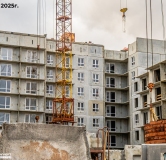 Ход строительства дома 9, 1 этап в ЖК Родные росы -