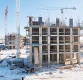 Ход строительства дома 4, корпус 3 в ЖК Южный -