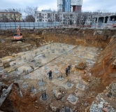 Ход строительства дома 2 в ЖК Азина 16 -