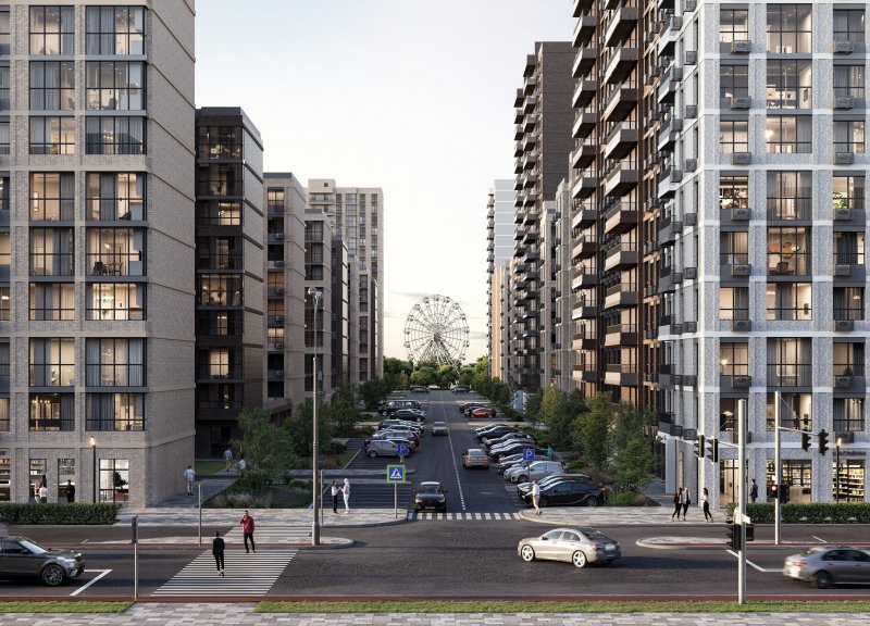 Дом Литер 1.7, корпус 2 в ЖК Дом 101 - фото 1