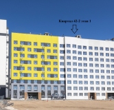 Ход строительства дома № 42-2 (1), У парка в ЖК Южный Город -