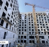 Ход строительства дома секция 4 в ЖК Вектор премиум-квартал -
