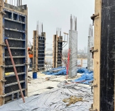 Ход строительства дома 14 в Клубный дом О4 -