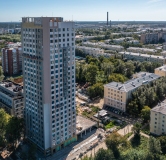 Ход строительства дома 1 в ЖК Доминанта -