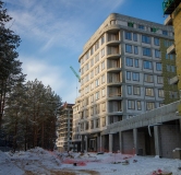 Ход строительства дома 1 в ЖК Glorax Экосити (Экорайон) -