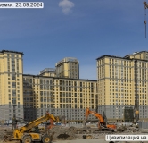 Ход строительства дома 9 в ЖК Цивилизация на Неве -