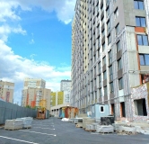Ход строительства дома 3 в ЖК Академик -