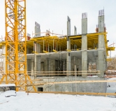 Ход строительства дома 1 в ЖК Пайер -