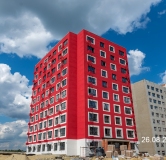 Ход строительства дома 2.3 в ЖК Кантри -