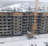 Ход строительства дома 2, 3 очередь в ЖК Радужный Парк -