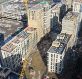 Ход строительства дома Литер 10 в ЖК Народные Кварталы -