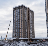 Ход строительства дома Литер 15 в МКР Родные просторы -