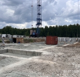 Ход строительства дома 12 в ЖК По ул. Молодежная (Рощино) -