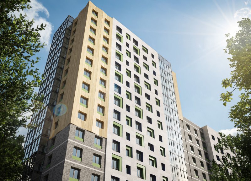 Дом Секция 1.2 в ЖК Лесная резиденция - фото 1