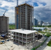Ход строительства дома 15, ГП-72.110 в ЖК Мириады -