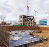 Ход строительства дома 2 в ЖК Оригана -