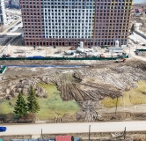 Ход строительства дома 6 (ГП-2) в ЖК Остров-сад -
