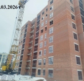 Ход строительства дома поз. Л5.2 в ЖК Ёлки Парк (Elky Park) -