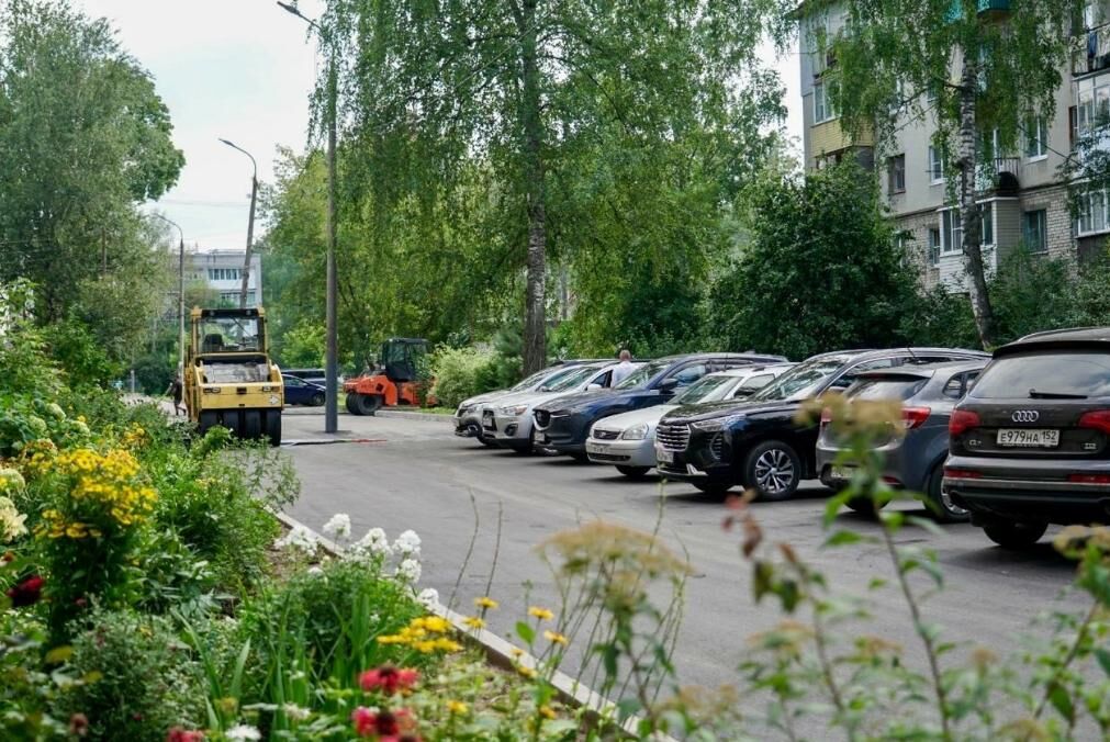 34 двора благоустроили в Ленинском районе Нижнего Новгорода в 2025 году - фото 1