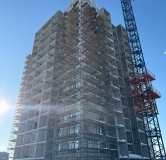 Ход строительства дома 1 в ЖК Акварели на Высоте -