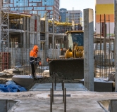 Ход строительства дома 10/1, секция 6,7 в ЖК Ясный Берег -