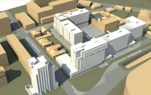 Гостиница в границах улиц Крупской, Б.Покровская, Воровского, Костина