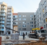 Ход строительства дома 4-1 в ЖК Лес -