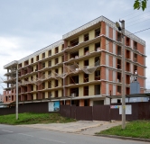 Ход строительства дома 1 в ЖК Авторы на Годовикова -