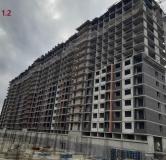Ход строительства дома Позиция 1.2 в ЖК Октябрь парк -