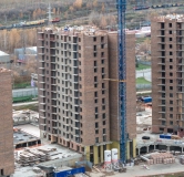 Ход строительства дома № 1, 1 этап в ЖК Калина Долина -