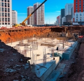 Ход строительства дома литер 1 в ЖК Новатор -