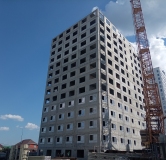 Ход строительства дома 63 в ЖК Лугометрия -