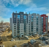 Ход строительства дома Б.1, 2 этап в ЖК Краснопольский -