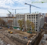 Ход строительства дома Литер 4.2 в ЖК Патрики -